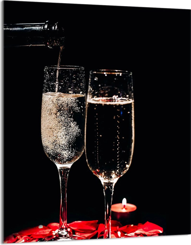 Üveg Vágódeszka 40x52 Bor a Konyhába