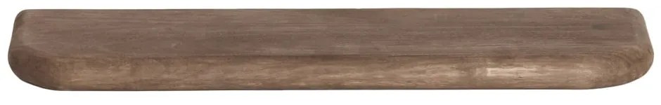 Barna mangófa fali polc 50 cm Tarontu – Light &amp; Living