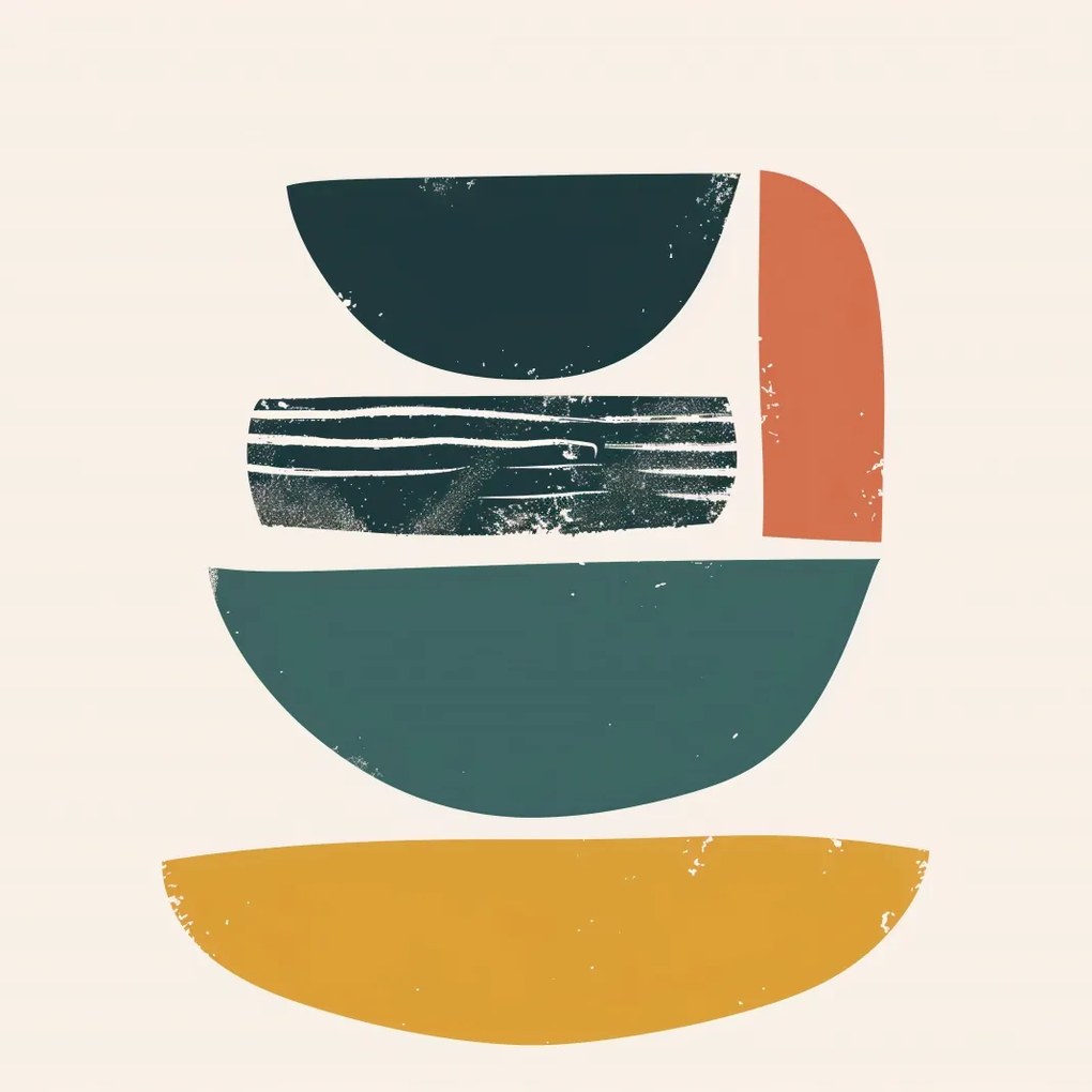 Poszter 80x80cm Vízi hullámok