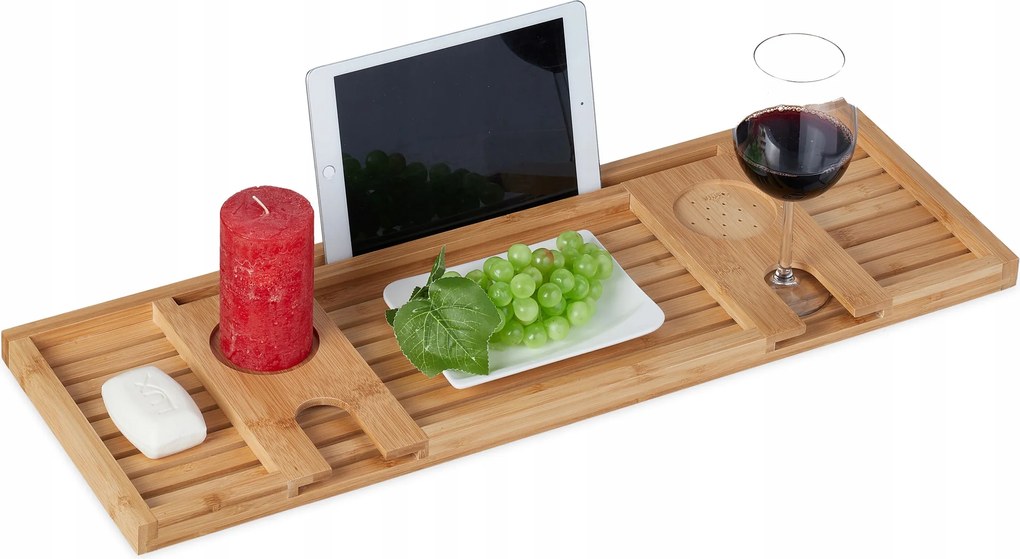 Bambusz polc a kádhoz