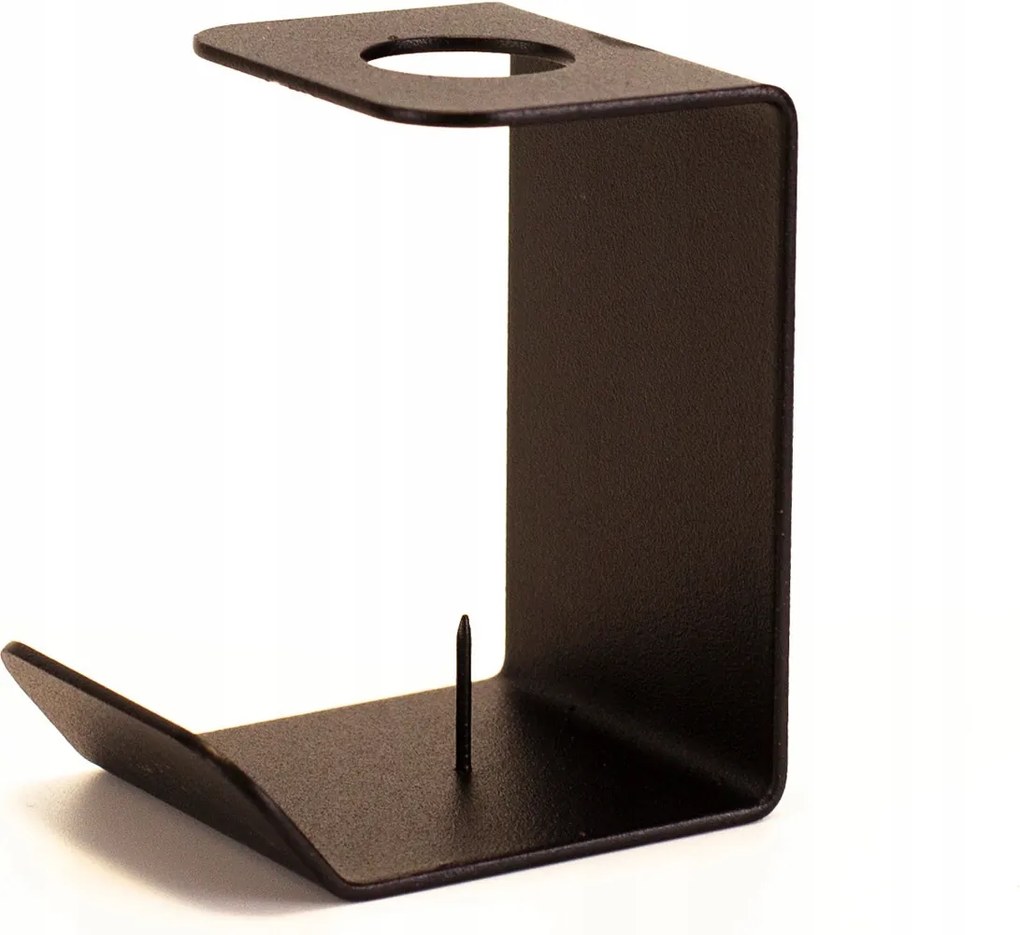 Gyertyatartó gyertyatartó fém fekete magas ajándék ötlet 1 db