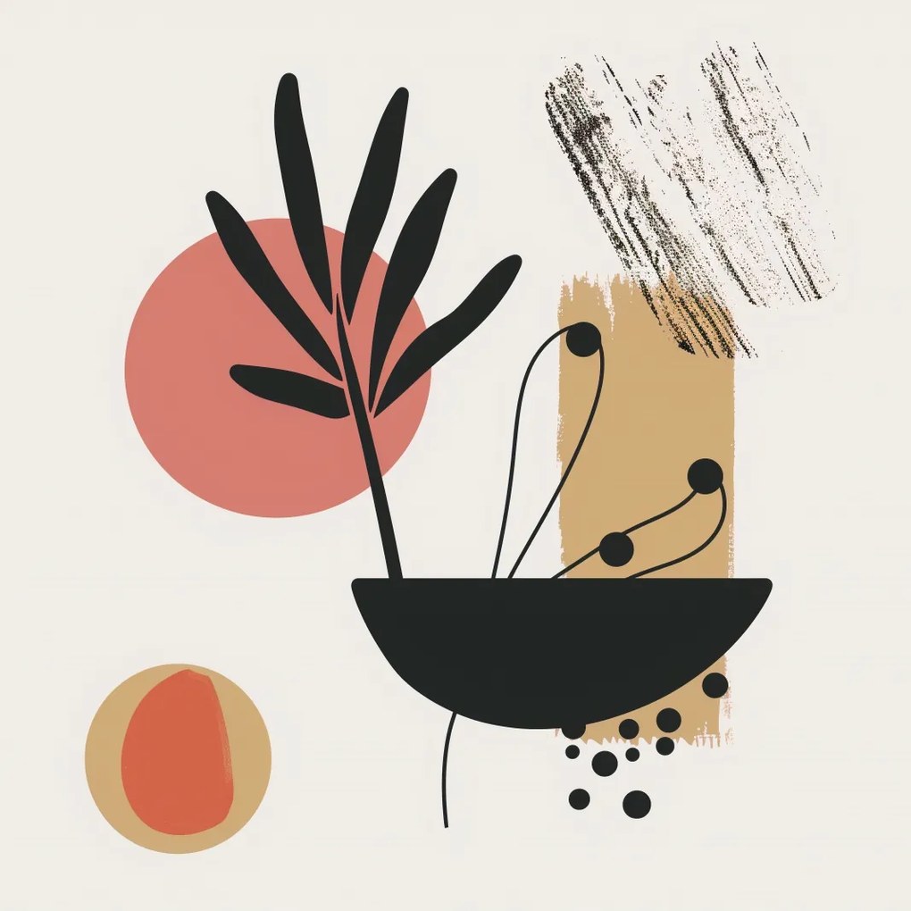 Poszter 70x70cm Kreatív húzások