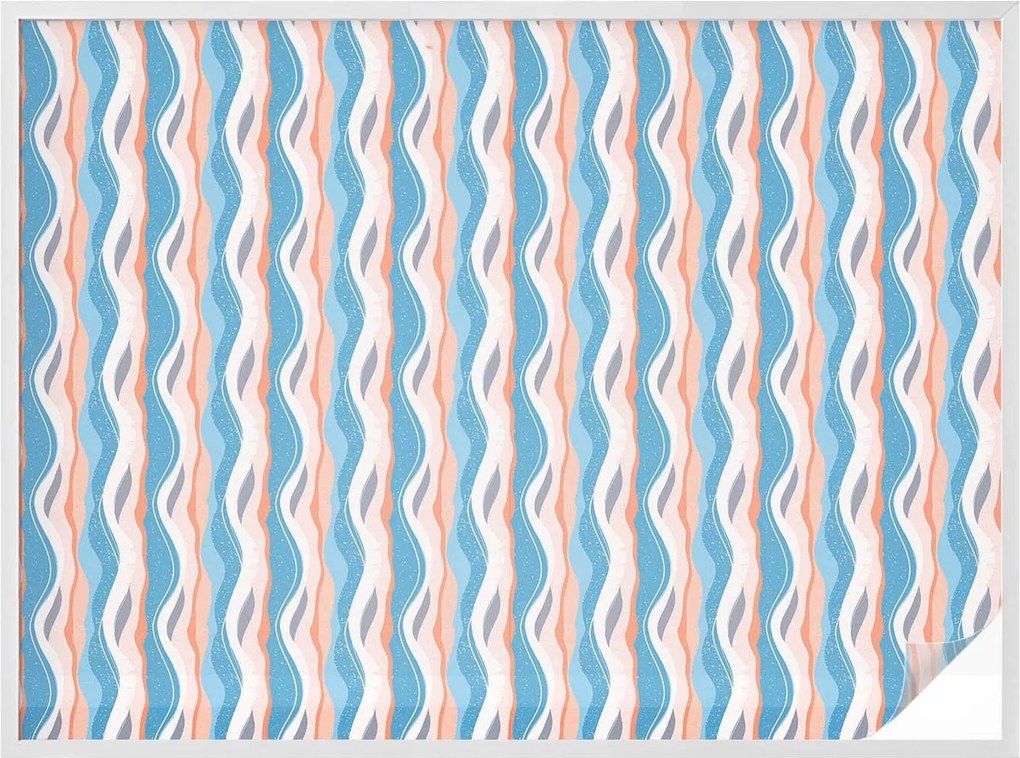 Ablakfólia Szélvédő Adatvédelem Hullámos ritmus 200x146 cm