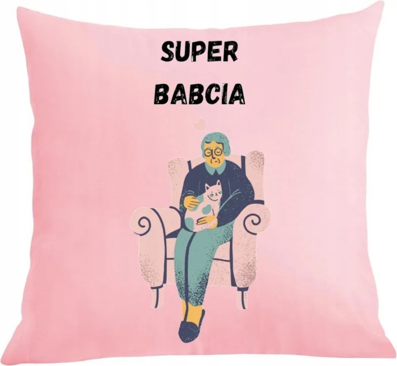 Párna párnahuzat Nagymama napja Szuper Nagymama