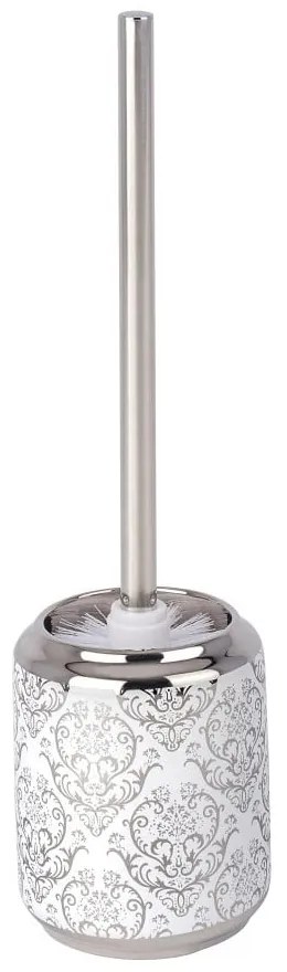 Barock szürke-fehér WC-kefe - Wenko