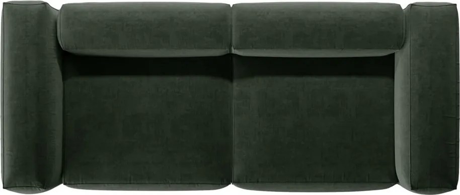 Zöld kanapé 264 cm Bergamo – Cosmopolitan Design