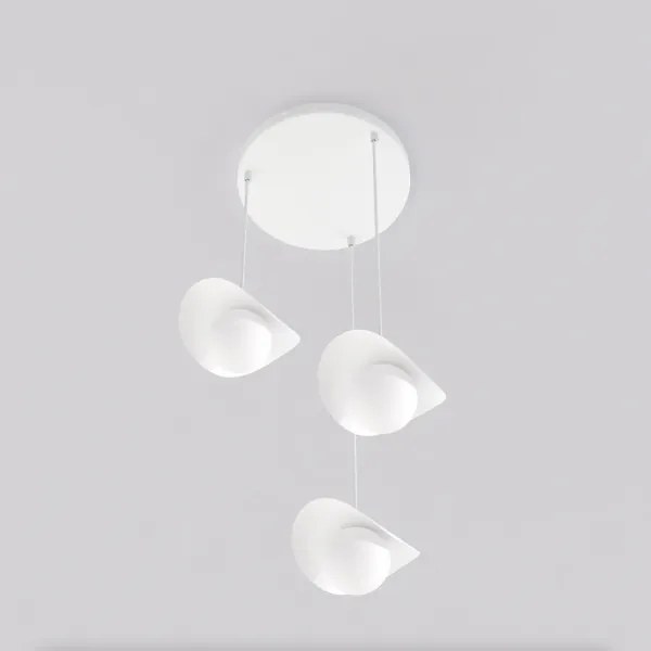 RITUAL kábelre függesztett csillár 3xG9/8W/230V fehér