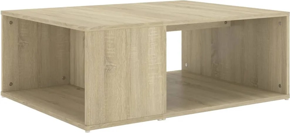 vidaXL sonoma tölgy színű szerelt fa dohányzóasztal 90 x 67 x 33 cm