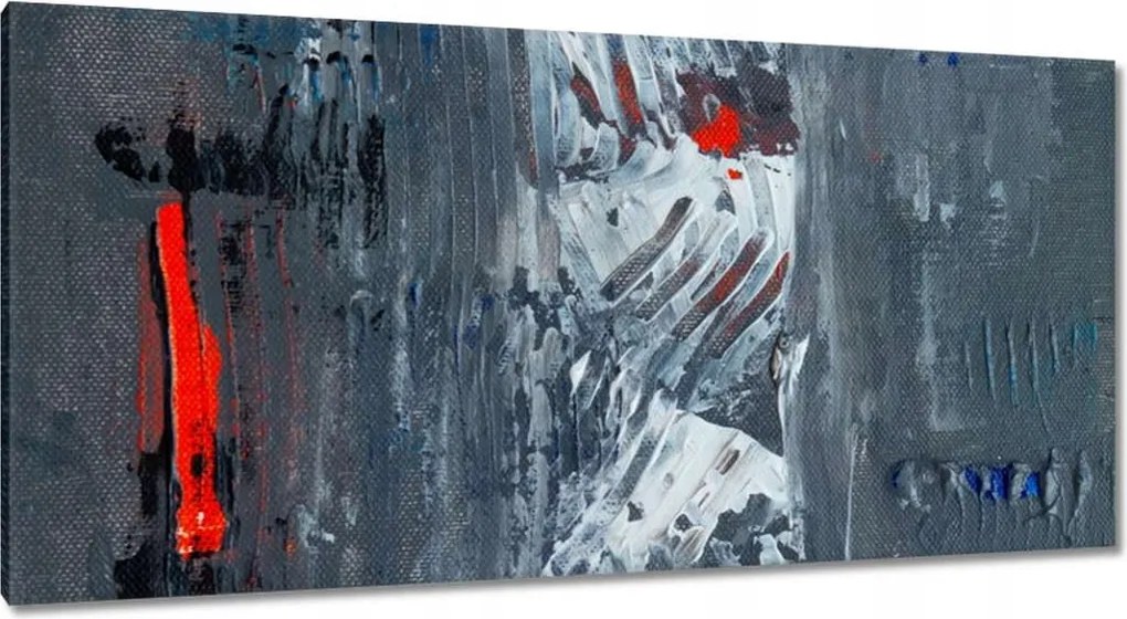 Festmények 115x55 Absztrakt Rose