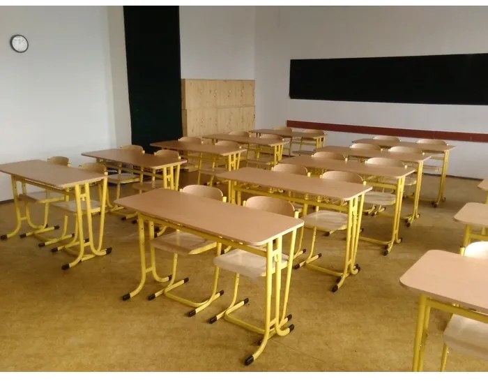 Kárpitozott tanári szék, sárga - ral 1021