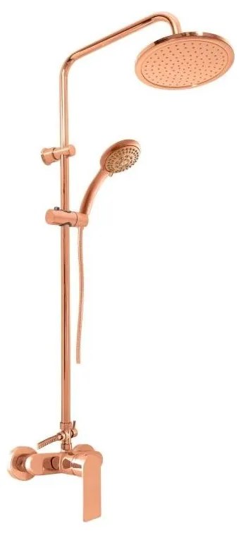 RAV Slezák NL182.5/7ZRK - NIL zuhanyszett csapteleppel, szálcsiszolt rózsaarany kivitel