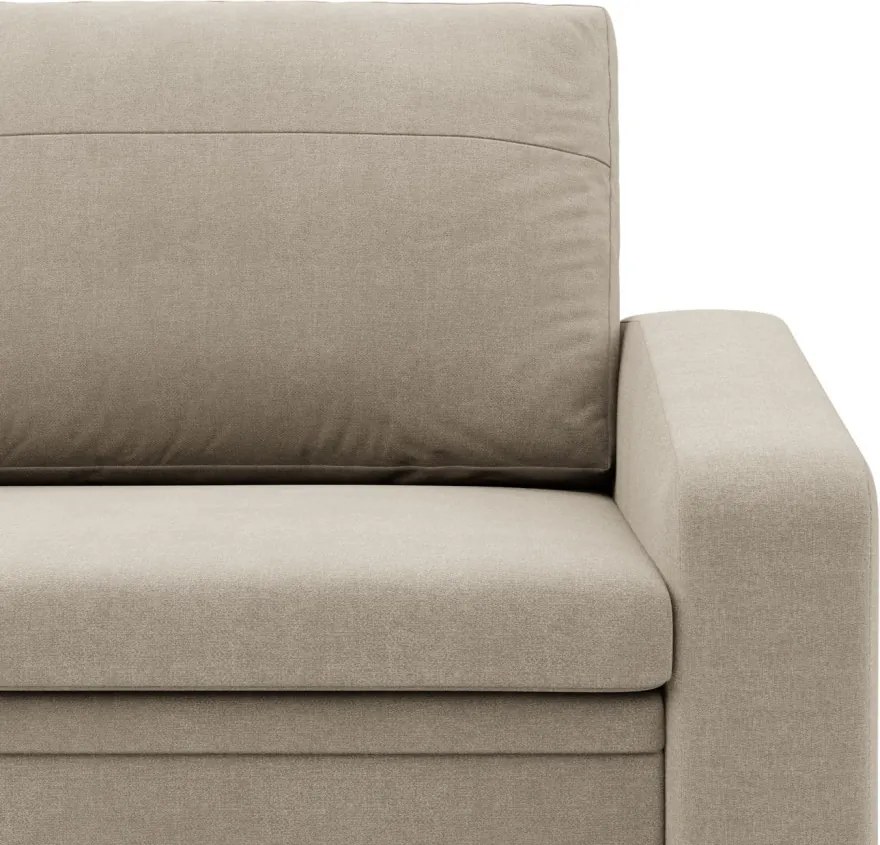 Vertico fekvőfotel, 90 cm széles, fonott, bézs