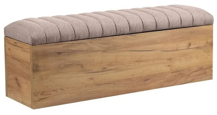 Bézs-natúr színű pad Oceane – Bobochic Paris