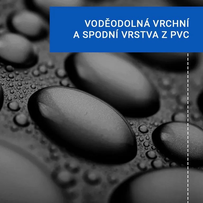 JAGO Takaróponyva 650 g/m² alumínium szem 4 x 8 m szürke