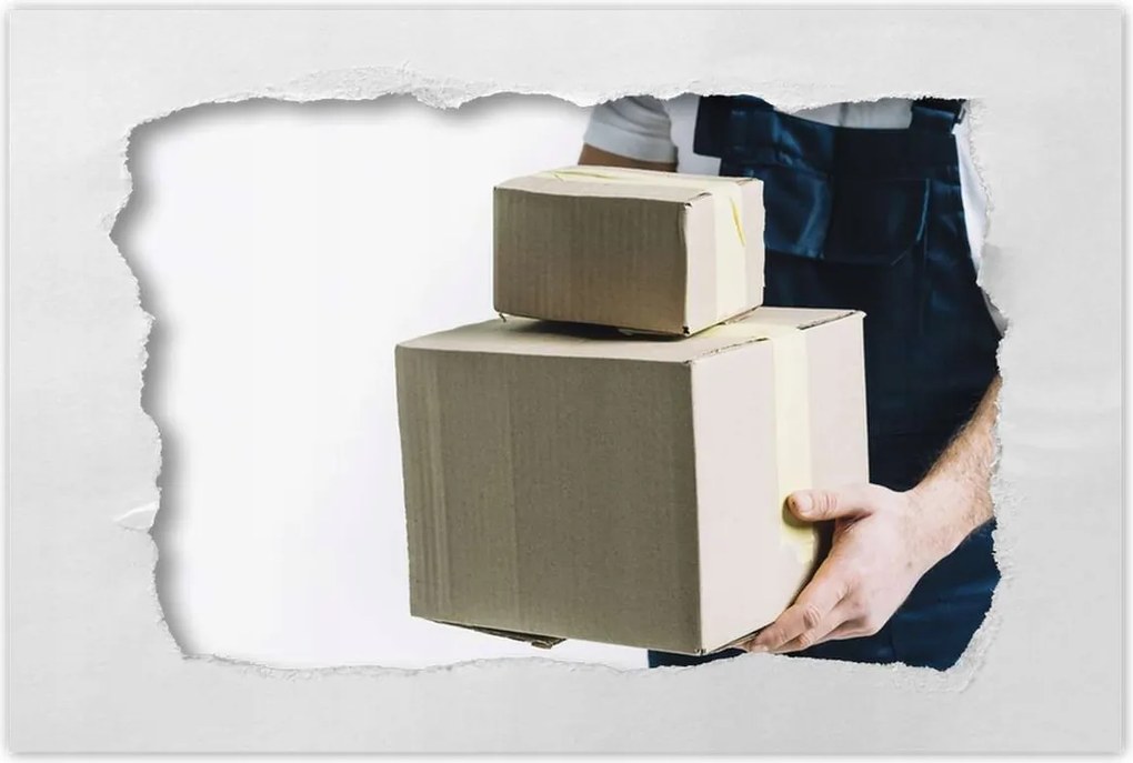 Plakátok 90x60 Futár csomagokkal