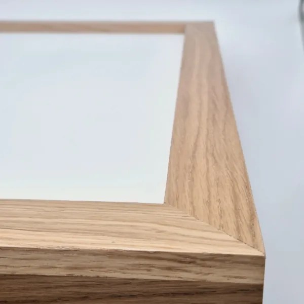 Brilagi-LED Dimmelhető lámpa WOODY FRAME LED/50W/230V tölgy 60x60 cm IP44 + távirányító