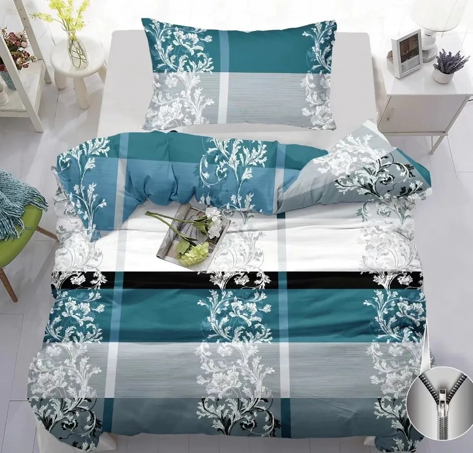 Luxury türkizkék 70×90+140×200 cm