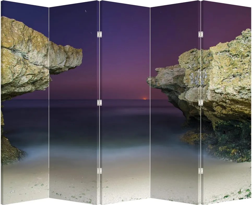 Paraván - Tengeri szikla (210x170 cm)