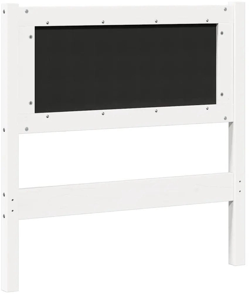 Fejtámla Egyéb Fehér 80 cm Tömör fenyőfa