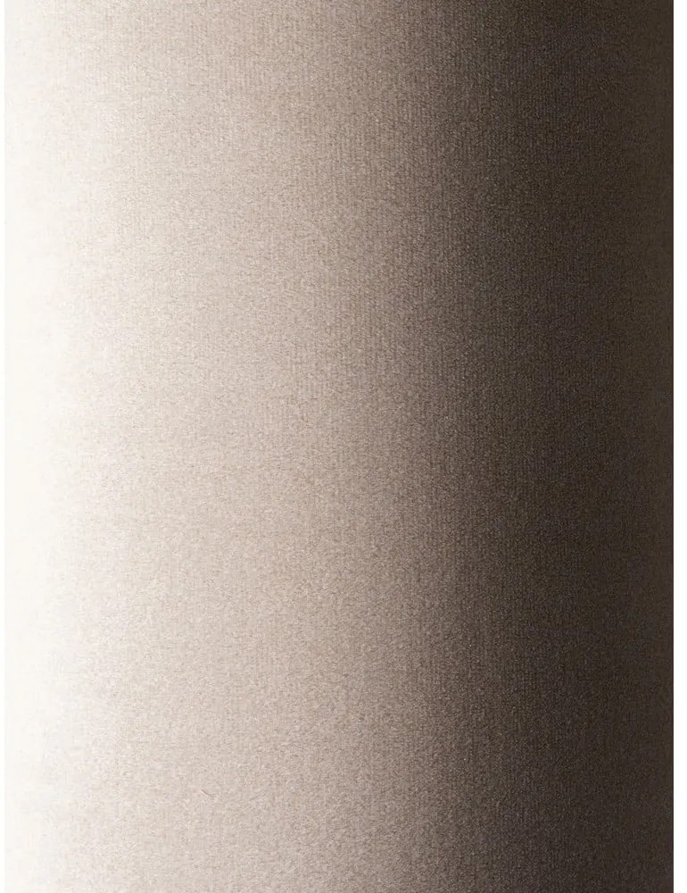 Bézs bársony gyerek babzsákfotel Bear – Wigiwama