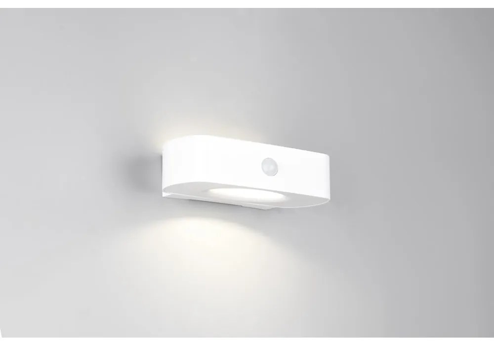 Napelemes LED fali kültéri lámpa (magasság 6 cm) Bilbao – Reality