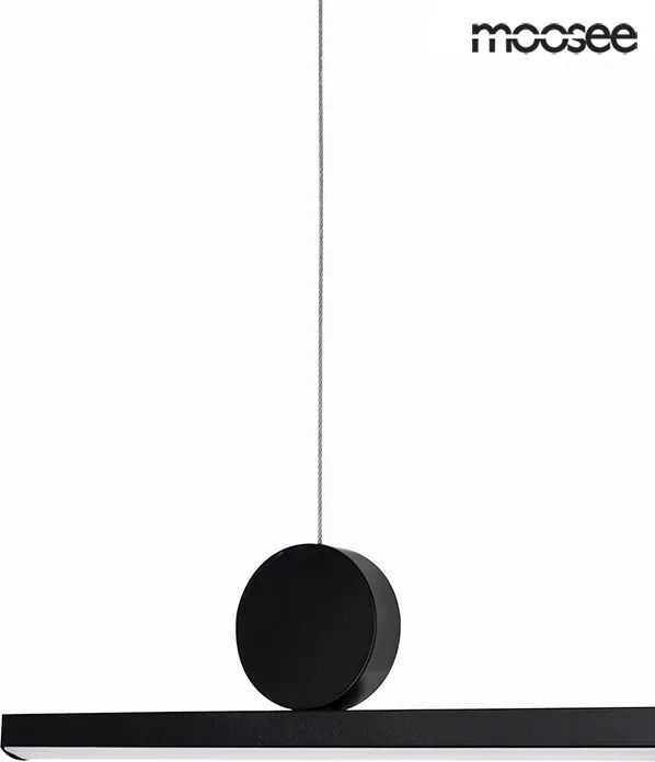 KING HOME MSE010100274 RAGE Modern Led Függesztett Lámpa Fekete LED IP20