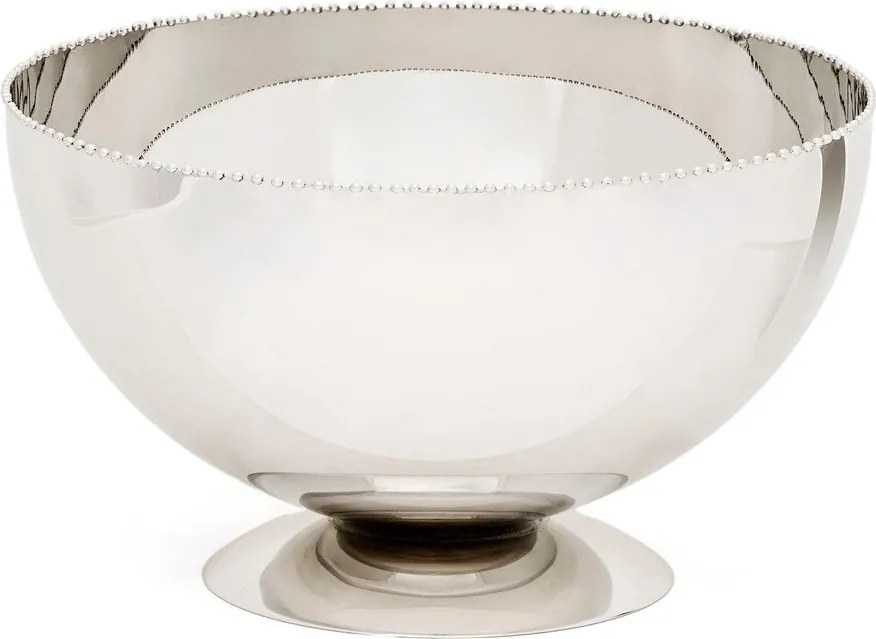 Ezüstszínű rozsdamentes acél tál ø 25,5 cm Nirela – Kave Home