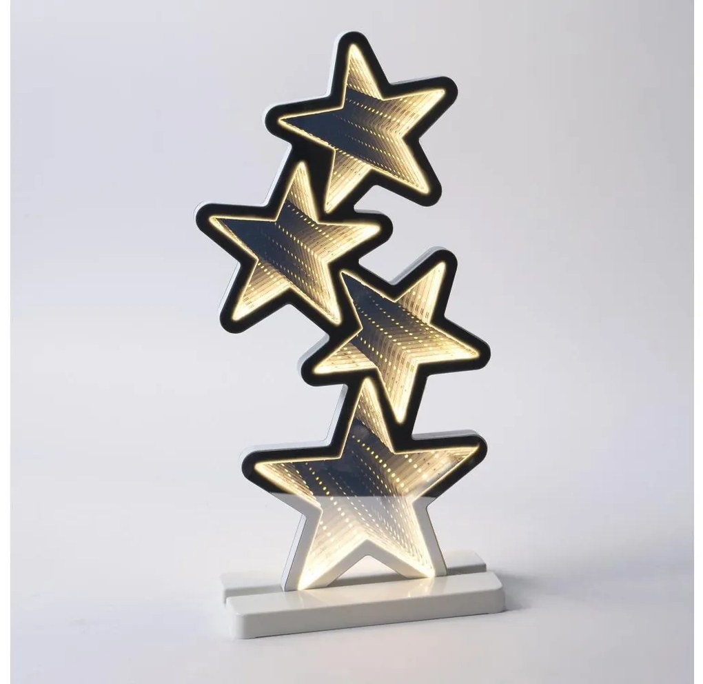 LED kültéri karácsonyi dekoráció LED/3,6W/230V IP44 meleg fehér csillagok