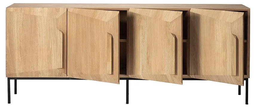 Komód Oak Stairs 200 cm, világos - Ethnicraft