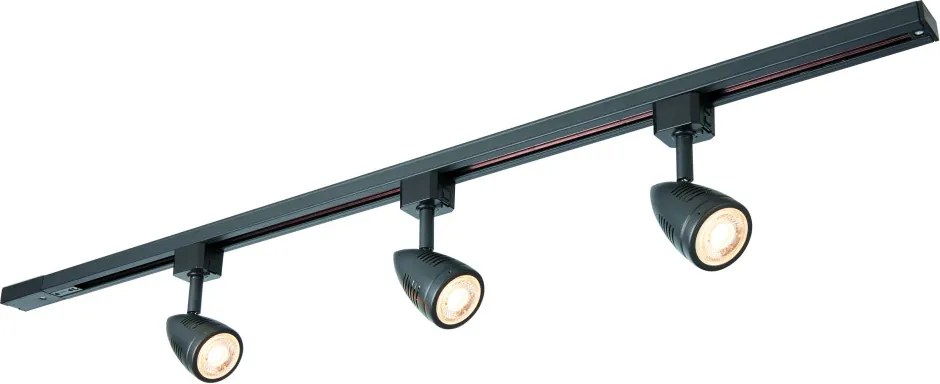 Endon BULLETT 78649 Sínreflektor 3x50W/GU10 IP20