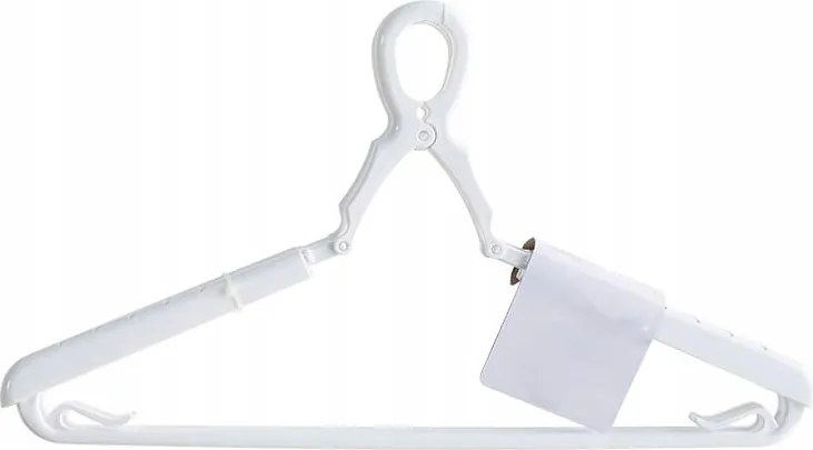 Ruhacsipesz fogóval, 39-55 cm-es, ruhákhoz, szekrénybe