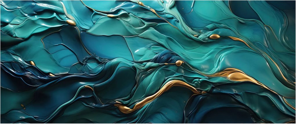 Kép - Absztrakt textúrák (120x50 cm)