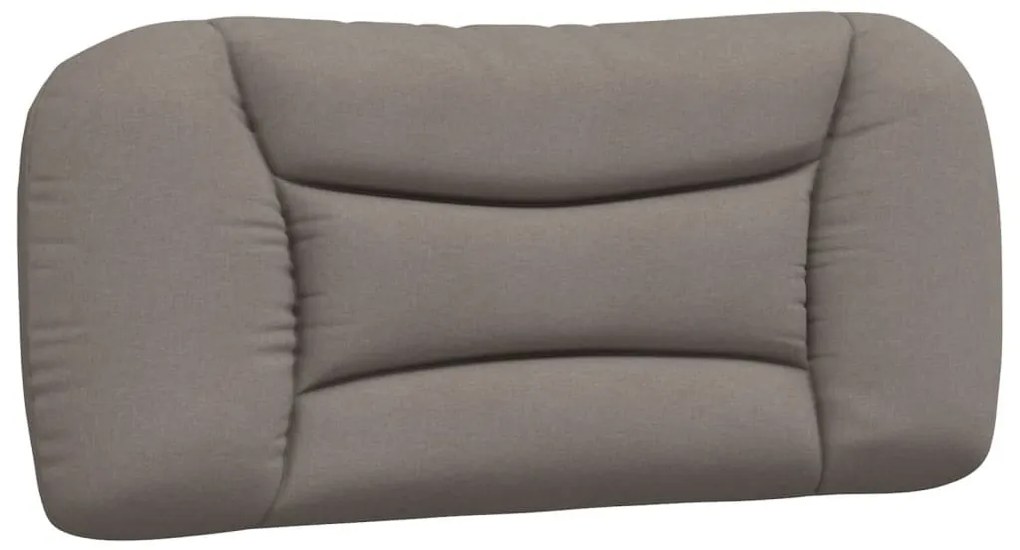tópszínű szövet fejtámla párna 90 cm
