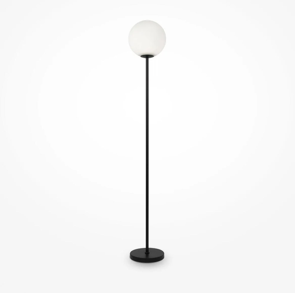 Maytoni modern állólámpa ring fehér fekete mymod013fl-01b