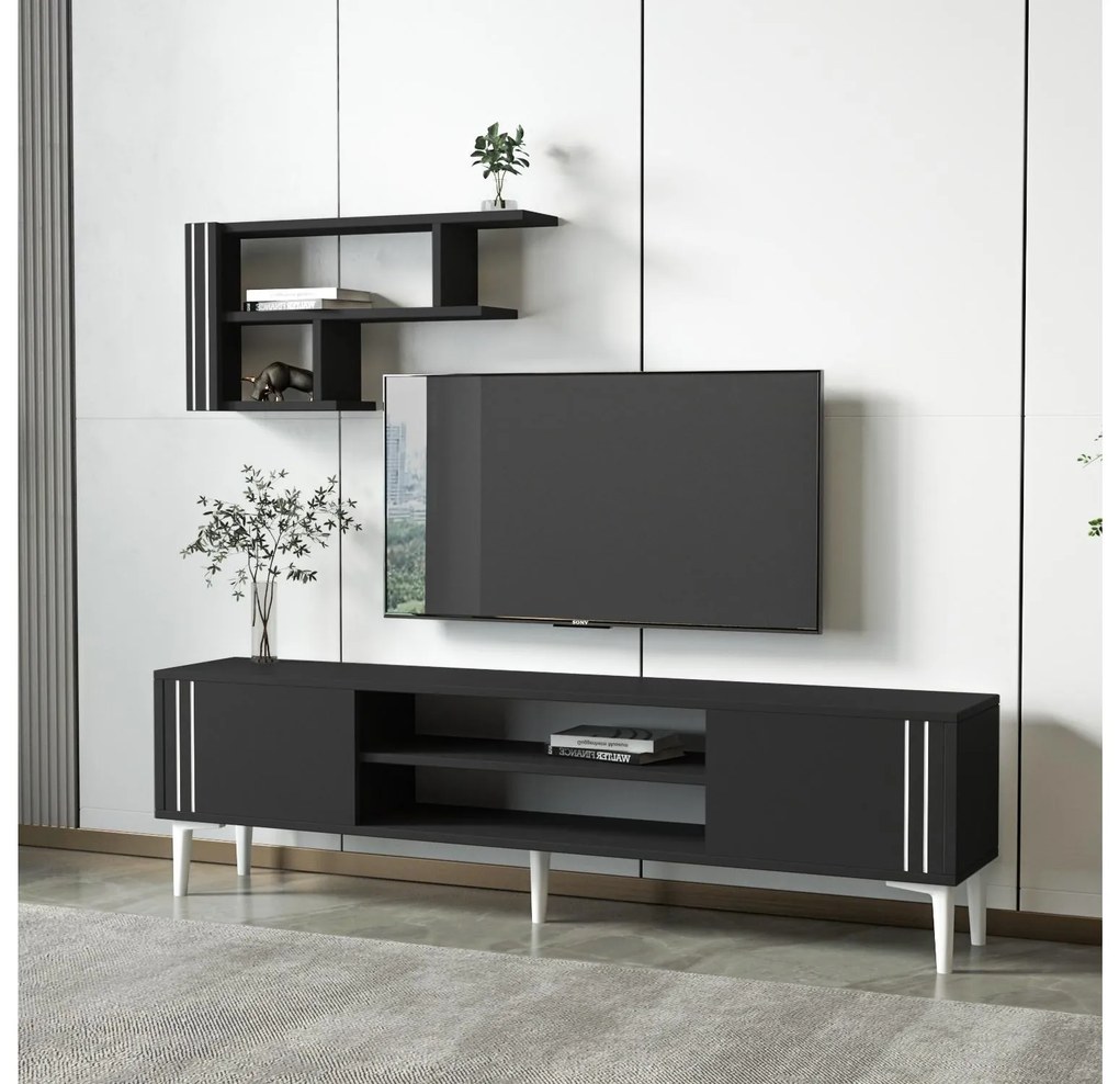 Nappali fal Snowden set (antracit) . 1102582