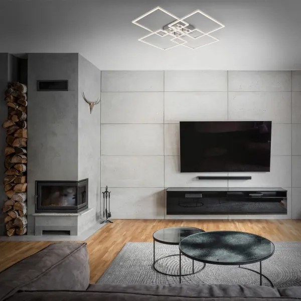 Briloner - LED állítható mennyezeti lámpa FRAME 4xLED/12W/230V