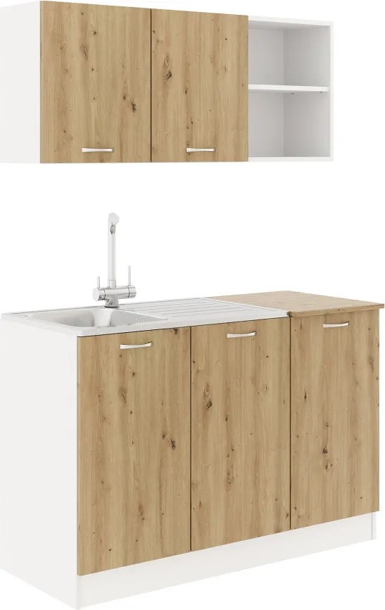 Pd L120 Alapkonyha Artisan-Fehér