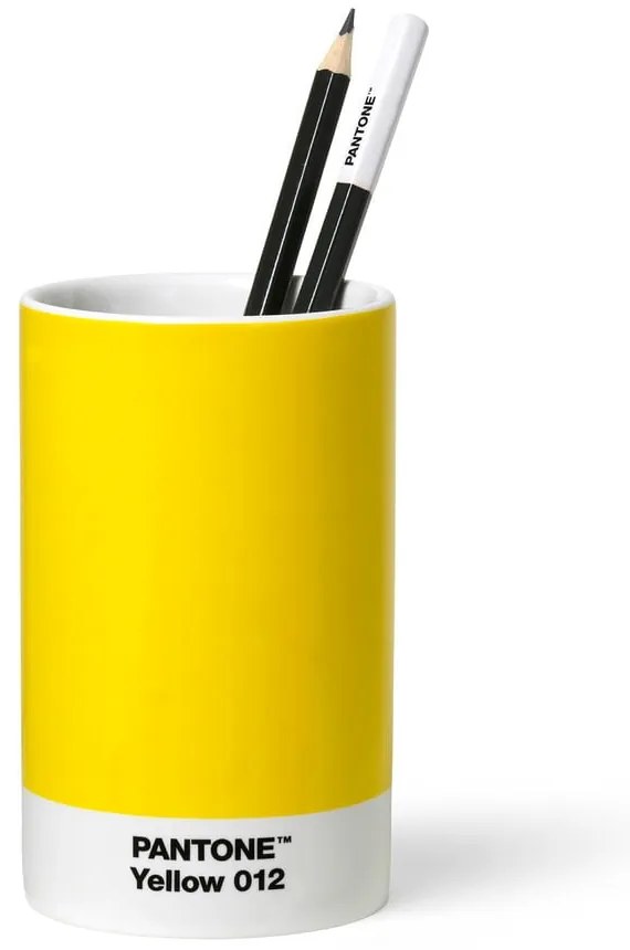 Kerámia rendszerező írószerekhez Yellow 012 – Pantone
