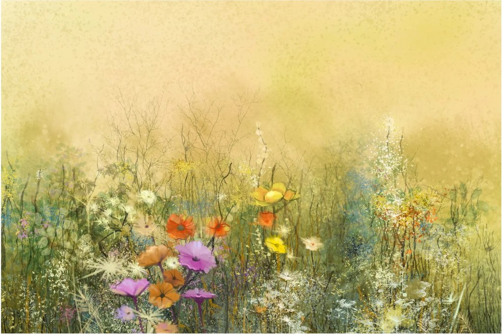 Kép - Festett rét (90x60 cm)