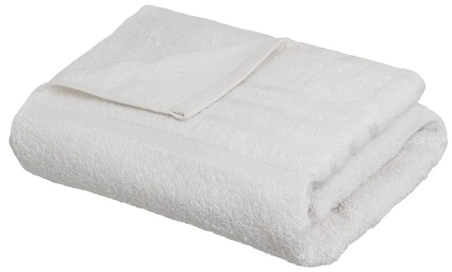 Fehér frottír pamut fürdőlepedő 100x150 cm Simple – Casa Selección