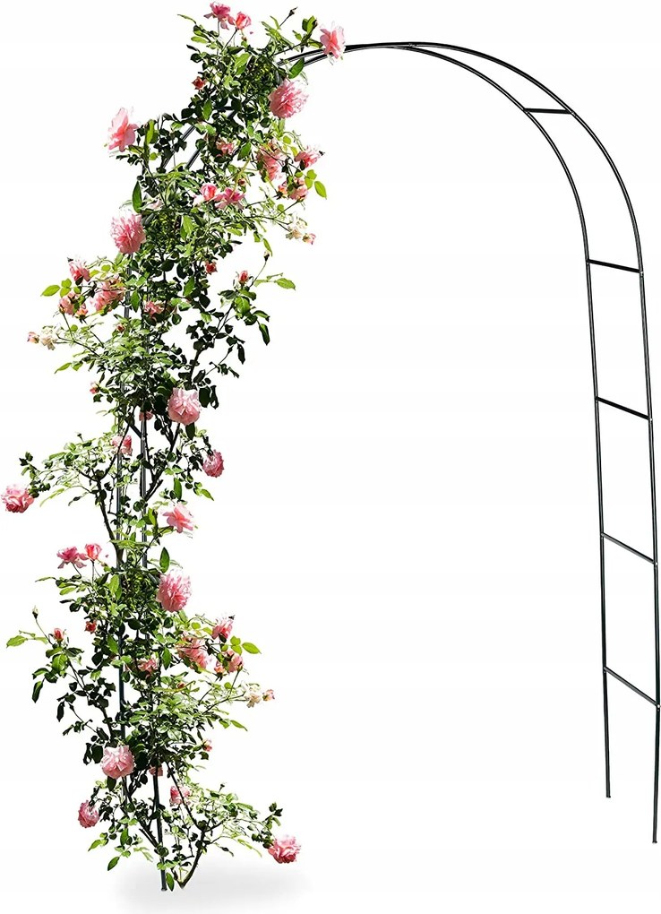 Pergola műanyag Relaxdays boltív240 cm