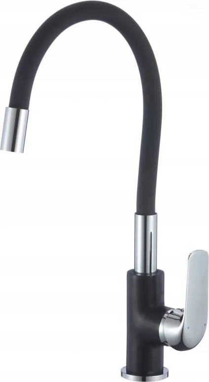 Emma Flex mosogató csaptelep fekete kifolyócsővel BEMM2
