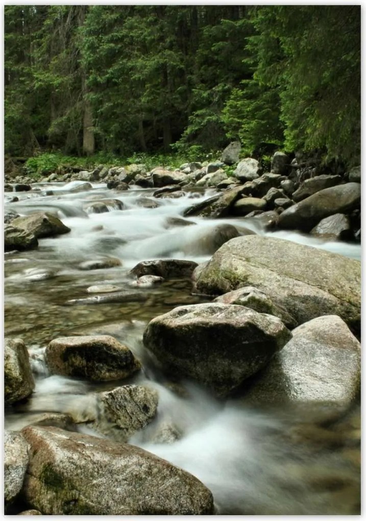 Poszterek 70x100 Tátra Lengyel hegyek Kilátás