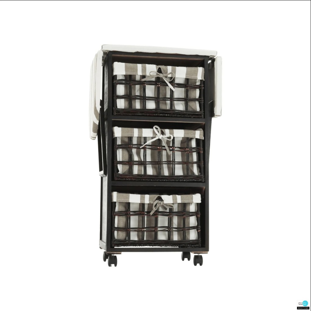 Vasalódeszka, sötétbarna, BOND 2