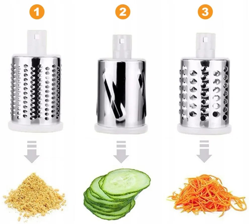 Többfunkciós zöldségszeletelő 3in1
