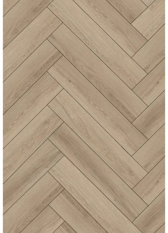 Mexen Palmdale  vinil panel minta halszálka SPC 6,5 mm, IXPE alátét 1,5 mm, 4 V-fuga, Tölgy - F1180-S