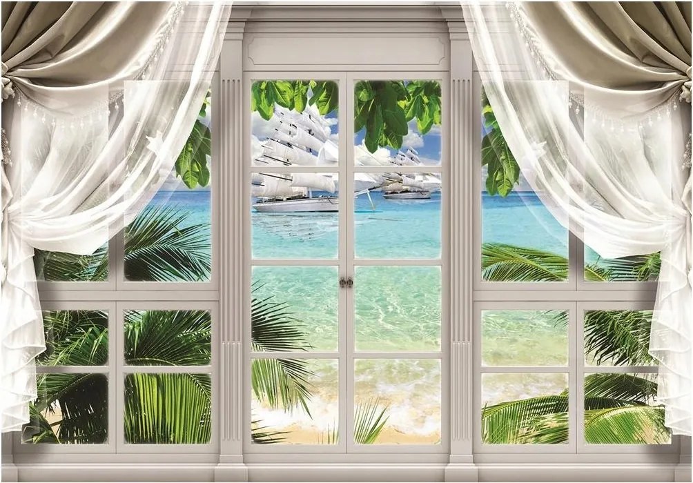 Fotótapéta Kilátás Az Ablakból Fotótapéta Ragasztó 368 x 254 10632V8