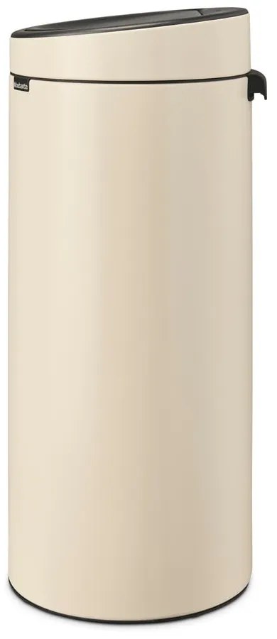 Bézs acél érintésre nyíló szemetes 30 l Touch Bin – Brabantia