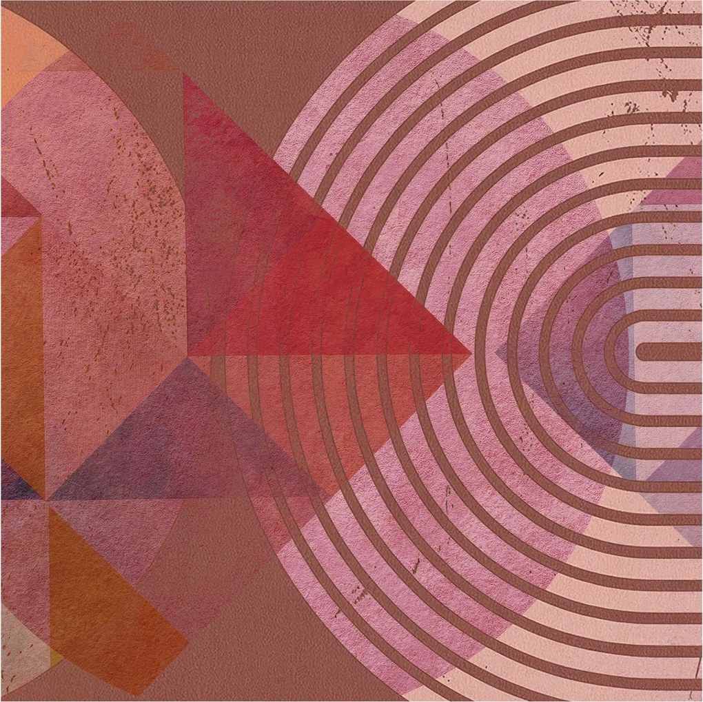 Fali fotótapéta Étkezőbe Absztrakt formák 250x250 Ragasztó