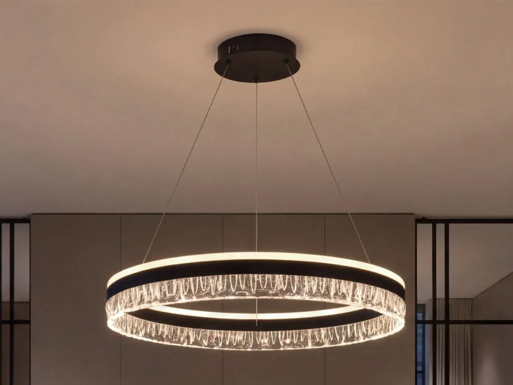 LED függesztett lámpa + távirányító 80 W – J4391/B